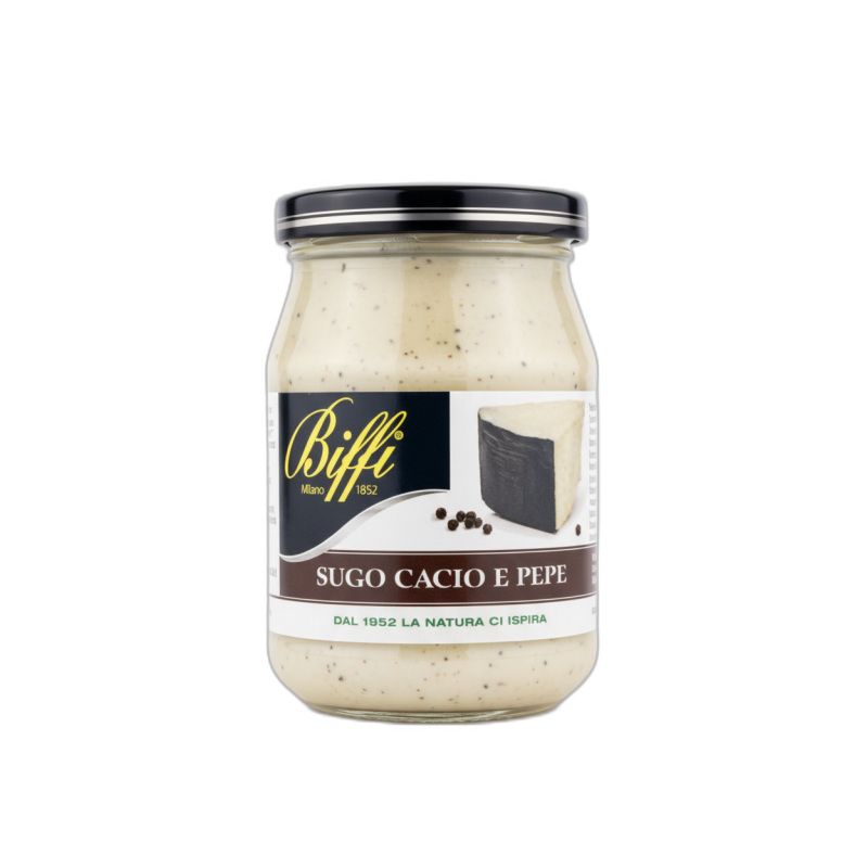 BIFFI SUGO CACIO E PEPE VETRO GR.190