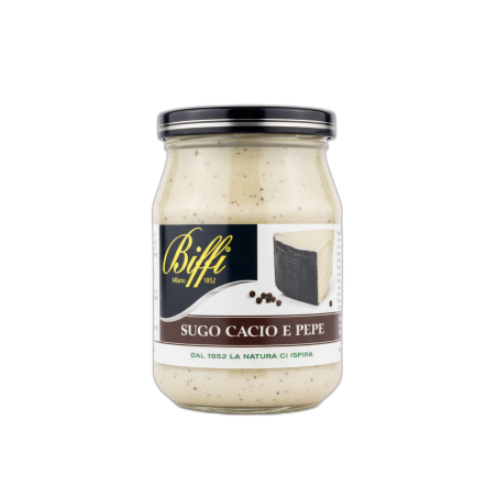 BIFFI SUGO CACIO E PEPE VETRO GR.190