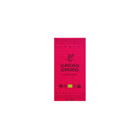 CIOCCOLATO FONDENTE LAMPONE RAW BIO 50G