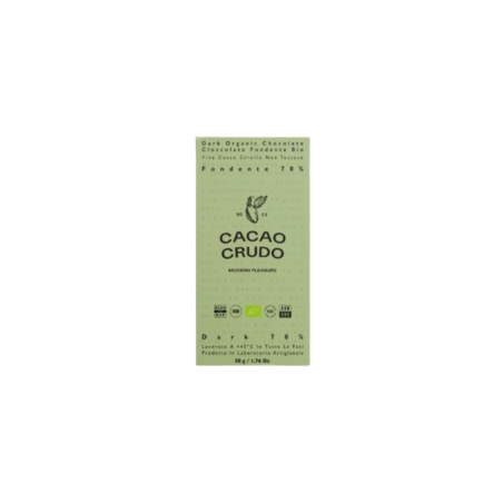 CIOCCOLATO FONDENTE NERO 70% 50G