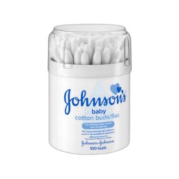 JOHNSON'S BABY Bastoncillos de algodón 100 unidades