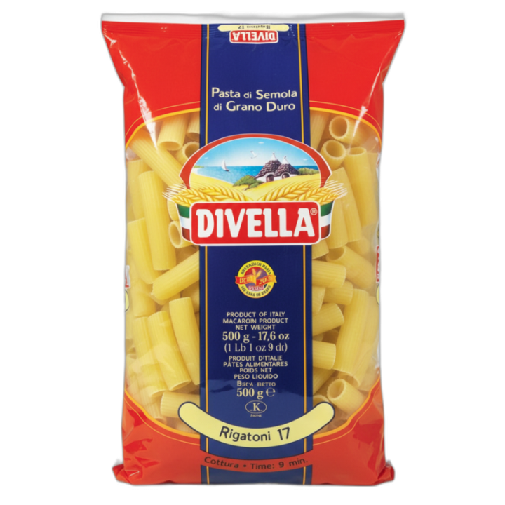 DIVELLA Mezze Maniche Rigate N.55 500 g