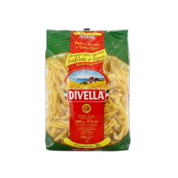 DIVELLA Caserecce Spaghetti Bronzo N.25 500 g