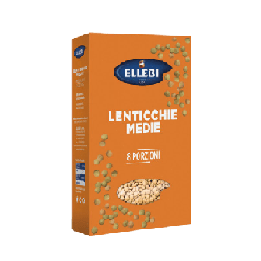 ELLEBI Lentejas medianas 400 g
