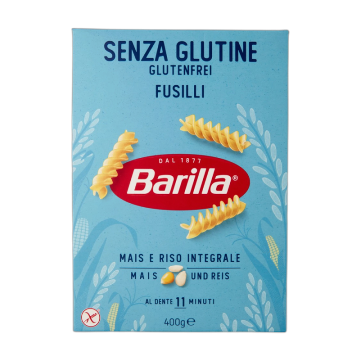 BARILLA Fusilli sin gluten 400 g