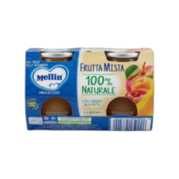 MELLIN Tarritos de fruta mixta 2 x 100 g