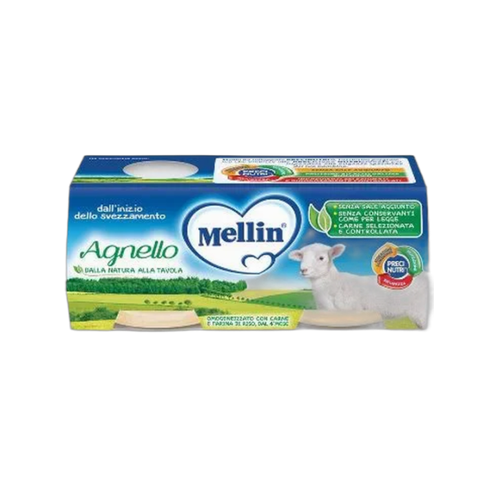 MELLIN Tarritos de cordero 2 x 80 g