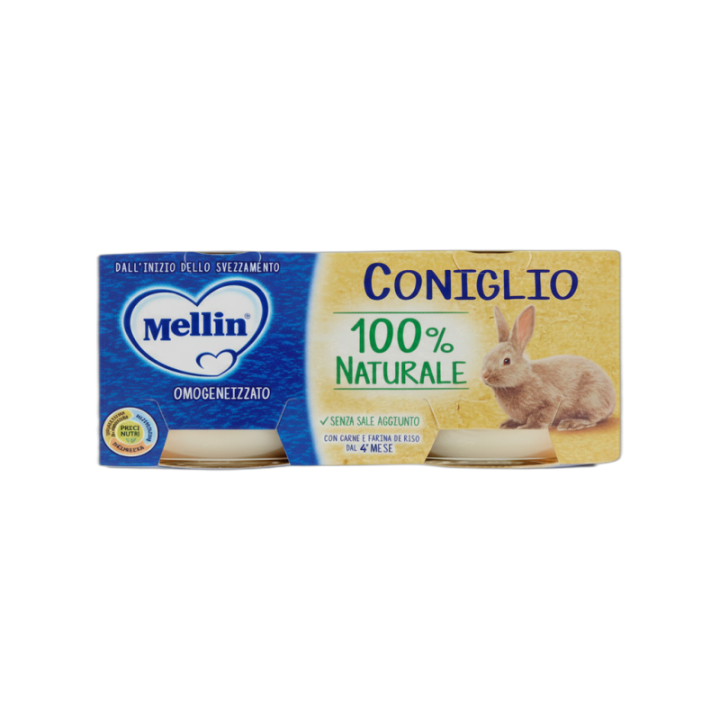 MELLIN Tarritos de conejo 2 x 80 g