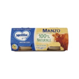 MELLIN Tarritos de ternera 2 x 80 g