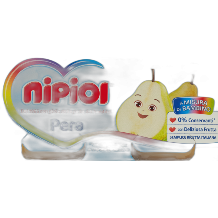 NIPIOL Tarritos de pera 80 g x 2