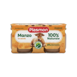 PLASMON Tarritos de ternera 2 x 80 g