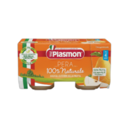 PLASMON Tarritos de pera 2 x 80 g