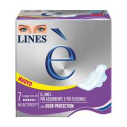 LINES E LUNGO Compresas 7 unidades