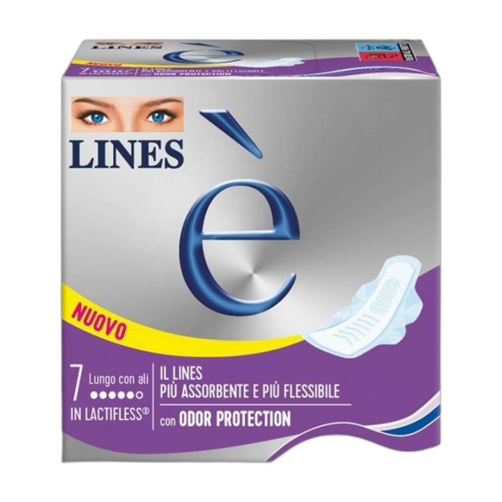 LINES E LUNGO Compresas 7 unidades
