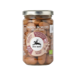 ALCE NERO Judías Borlotti cocidas BIO 300 g