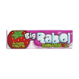 BIG BABOL Chicle de nata y fresa 91 g