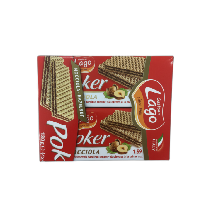 ELLEDI Barquillos Poker de avellana 45 g x 4