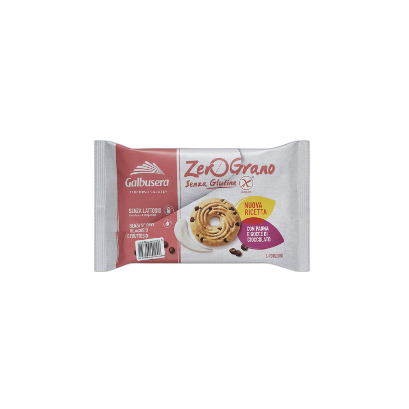 GALBUSERA ZEROGRANO PANNA E CIOCCOLAT