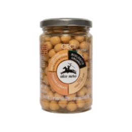 ALCE NERO Garbanzos cocidos BIO 300 g