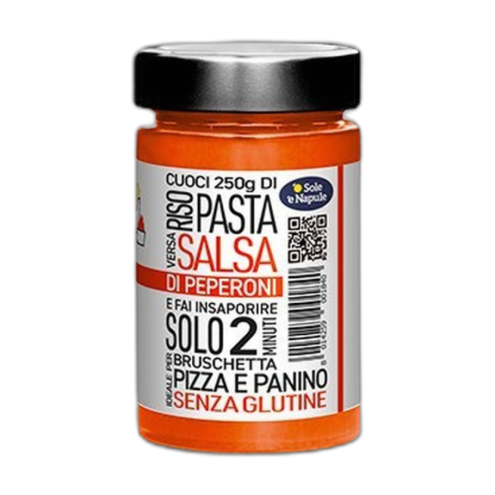 SOLE NAPULE Salsa preparada de pimientos 190 g