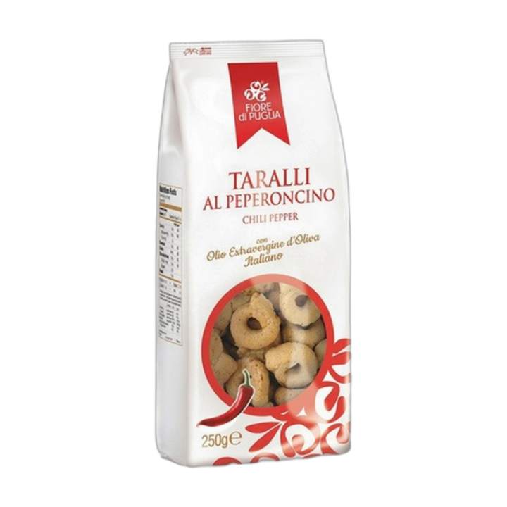 FIORE DI PUGLIA Taralli de chile 250 g