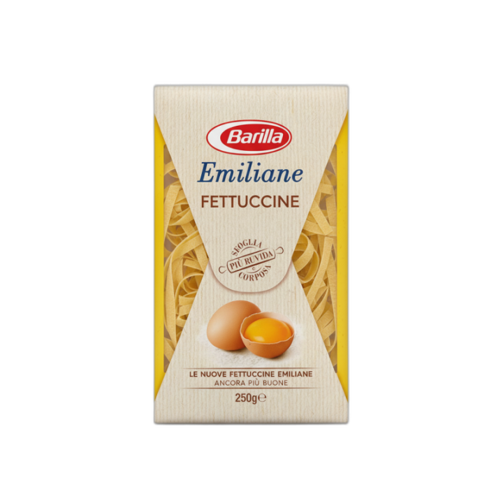 BARILLA Emiliane Fettuccine al huevo 250 g