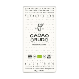 CACAO CRUDO Chocolate negro 80% BIO 50 g