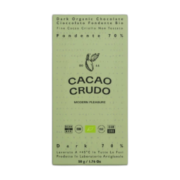 CACAO CRUDO Chocolate negro 70% BIO 50 g