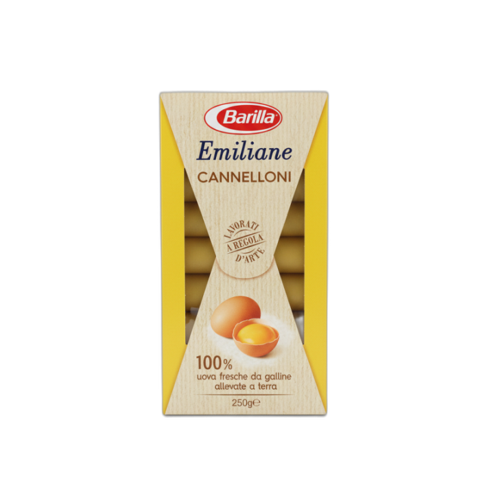 BARILLA Emiliane Canelones al huevo 250 g