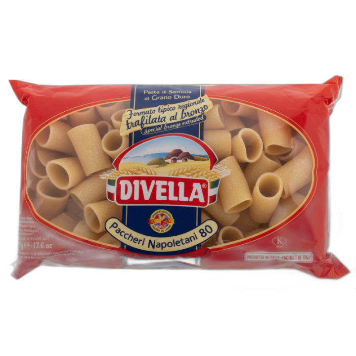 DIVELLA Paccheri Napoletani N.80 500 g