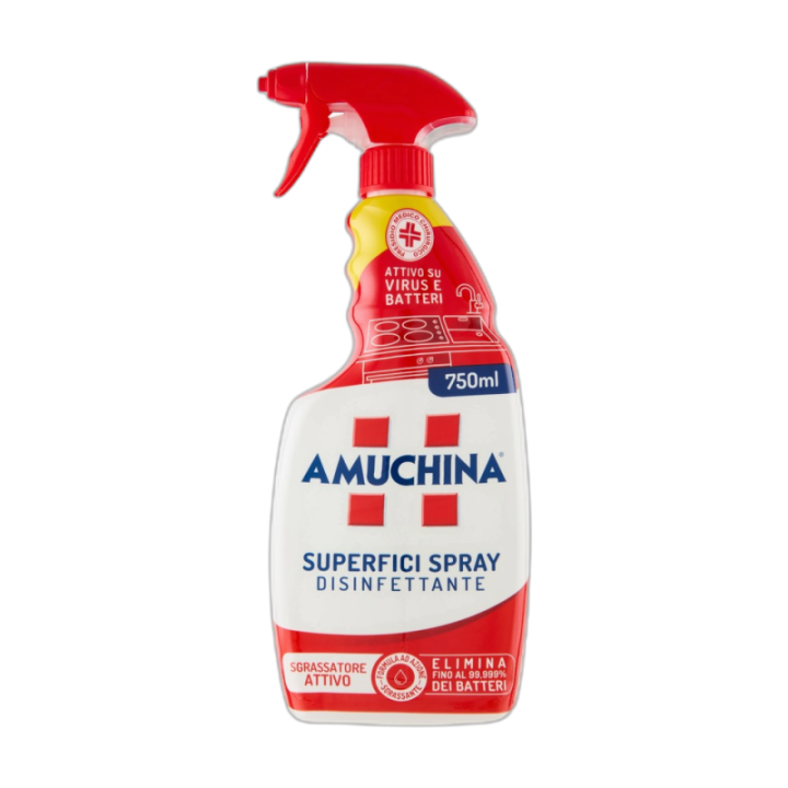 AMUCHINA Spray desinfectante de superficies 750 ml