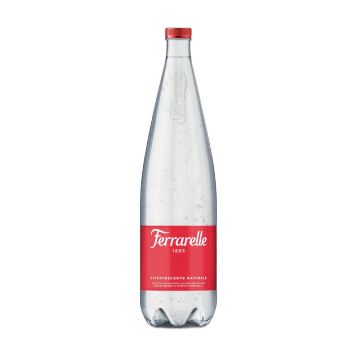 FERRARELLE Agua efervescente natural 1 l