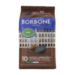 CAFFÈ BORBONE Cápsulas descafeinadas compatibles Lavazza 1 unidad