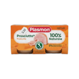 PLASMON Tarritos de jamón 2 x 80 g