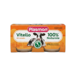 PLASMON Tarritos de ternera 2 x 80 g