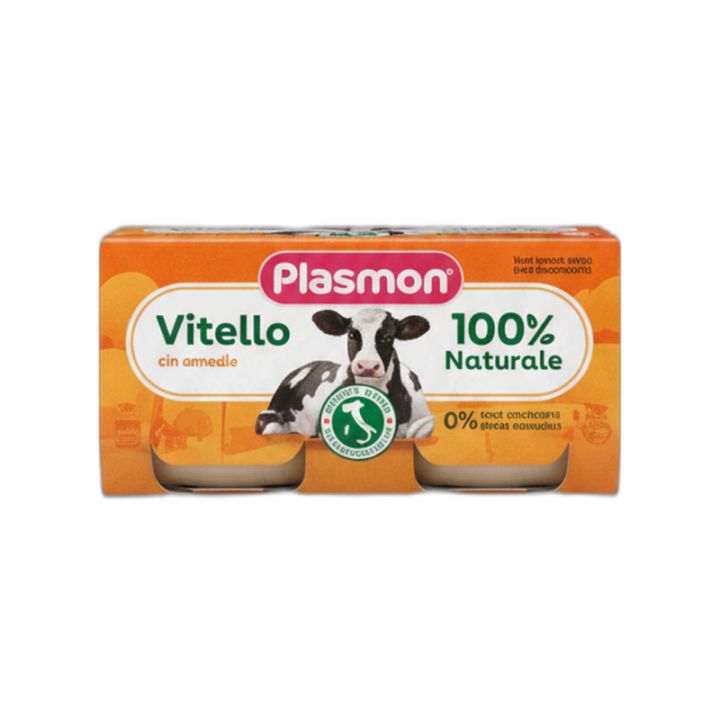 PLASMON Tarritos de ternera 2 x 80 g