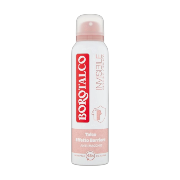 BOROTALCO Desodorante spray Invisible Rosa 150 ml