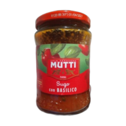 MUTTI Salsa de tomate y albahaca 280 g