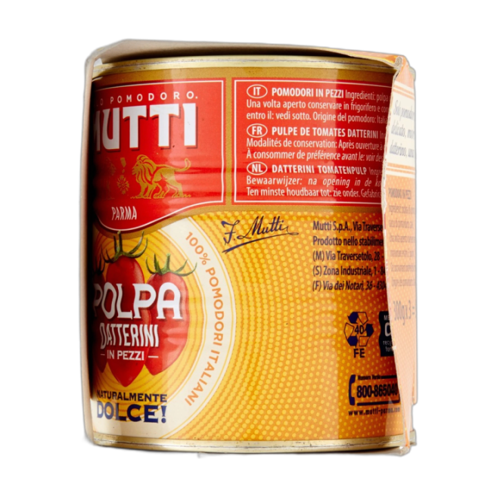 MUTTI Pulpa de tomate Datterini 300 g x 3