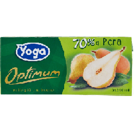 YOGA Zumo de pera sin azúcares añadidos 3 x 200 ml