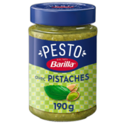 BARILLA Pesto de albahaca y pistacho 190 g