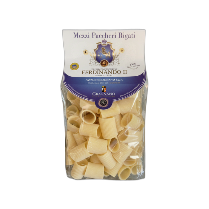 PASTA DI GRAGNANO Mezzi Paccheri Rigati 500 g