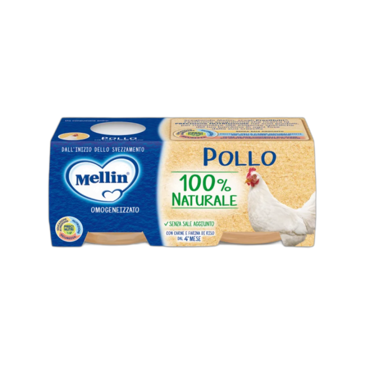MELLIN Tarritos de pollo 2 x 80 g