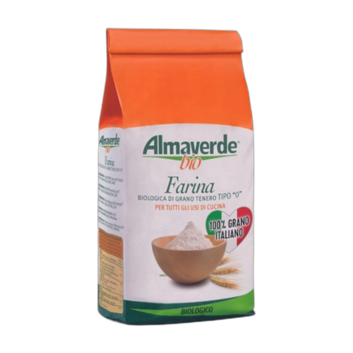 ALMAVERDE BIO Harina de trigo blando 0 1 kg