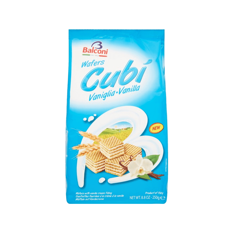 WAFER CUBI' 250G VANIGLIA