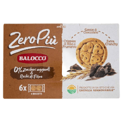 BALOCCO BISCOTTI ZEROPIU G.CIOCC.