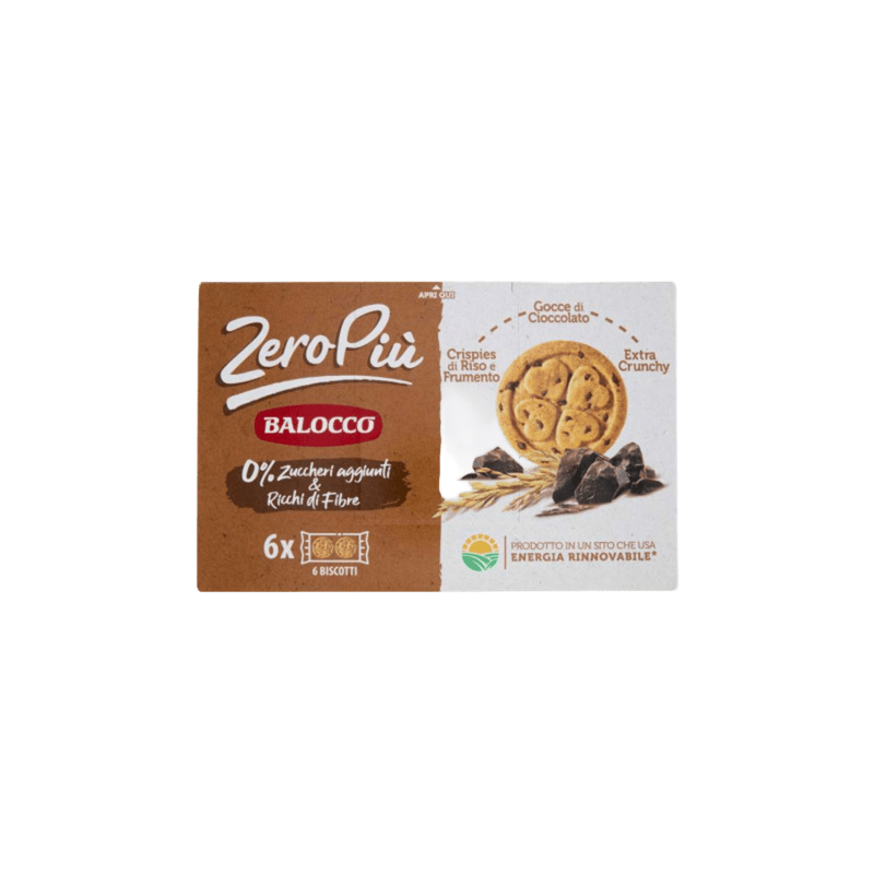 BALOCCO BISCOTTI ZEROPIU G.CIOCC.