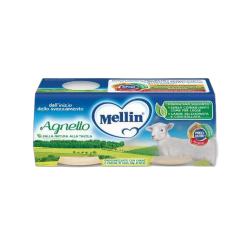 MELLIN 2X80 AGNELLO OMOGENEIZZATO