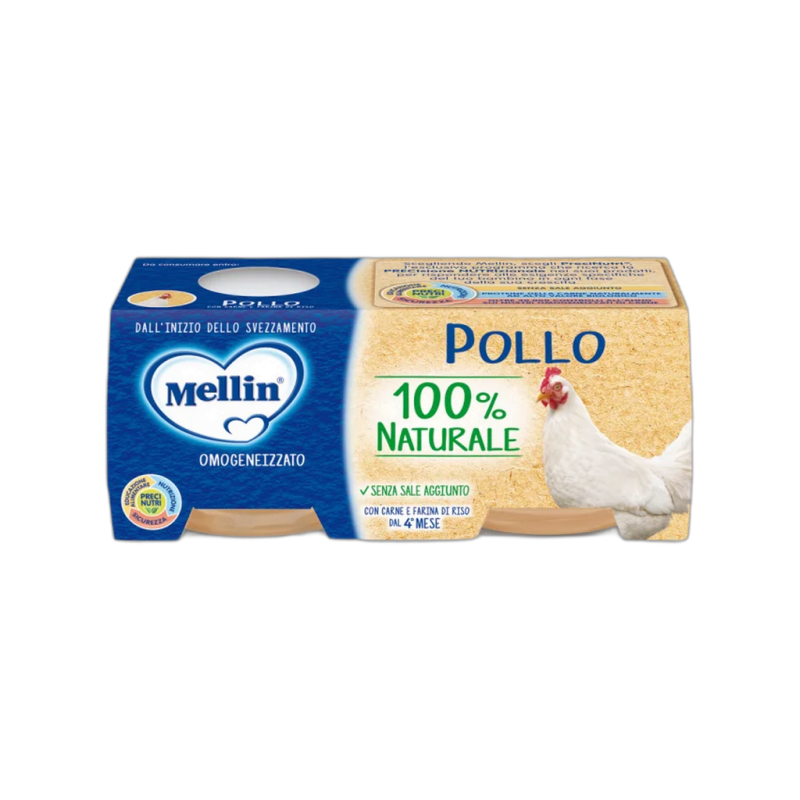 MELLIN 2X80 POLLO OMOGENEIZZATO